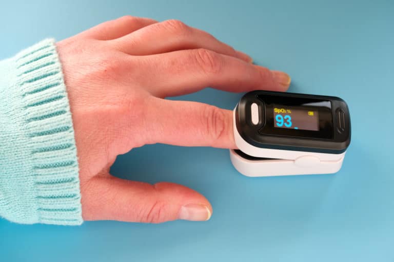 Pulsoximeter Messung der arteriellen Sauerstoffsättigung