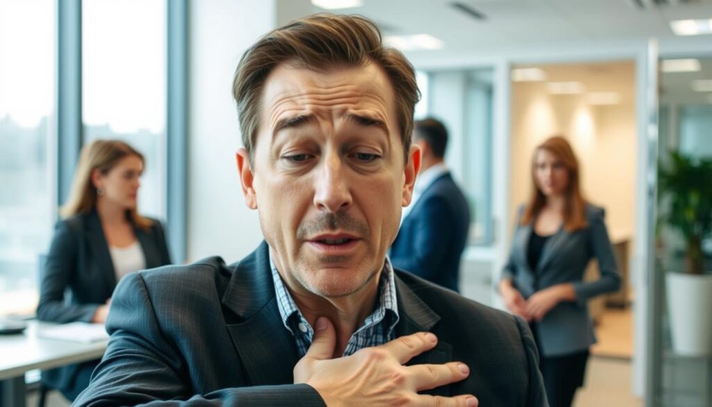 Hilfe bei verschluckter Zunge